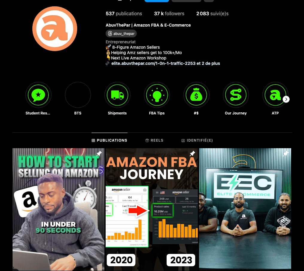 abuv the par instagram